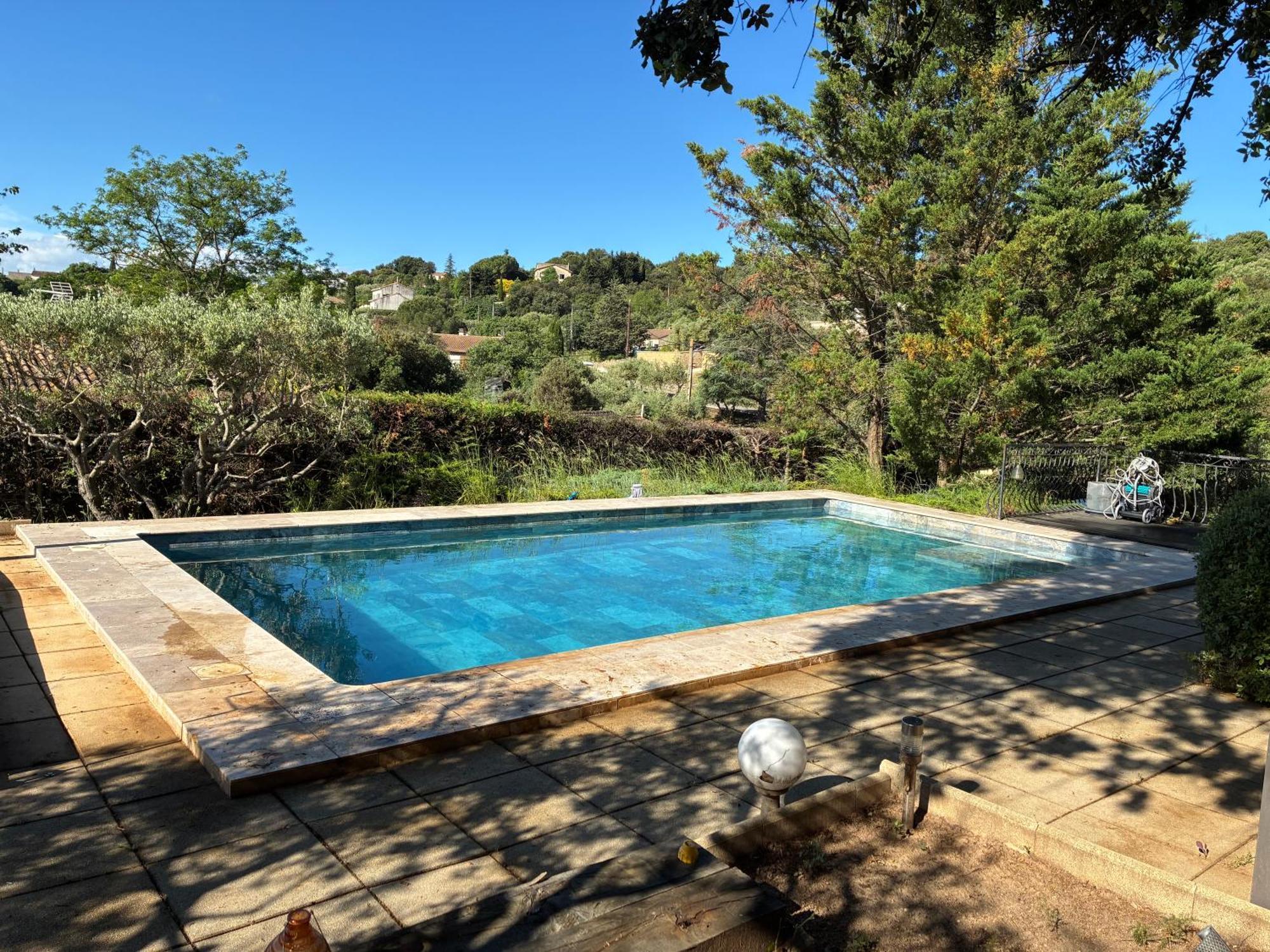 Gite 2 Chambres Avec Piscine Sernhac ภายนอก รูปภาพ